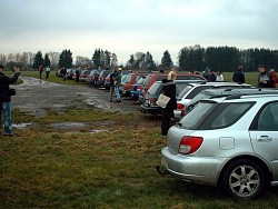 Subaru  na letišti Všeň