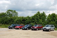 Subaru Forester, Subaru Justy a Subaru Legacy